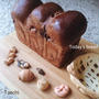 飾りパンとチョコレート山食パン