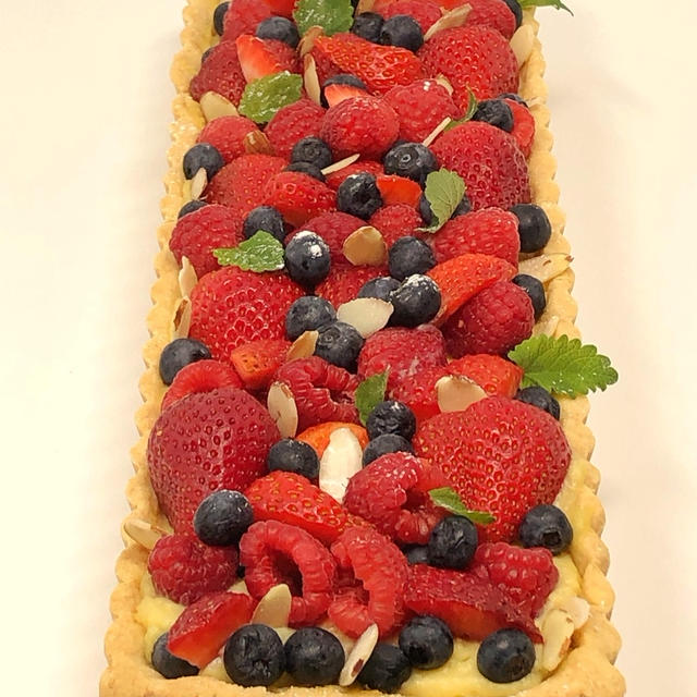 手作り　ベリーBerryタルト