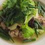 タイ風 豚肉と豆腐のスープ（ゲーンジュートタオフー）