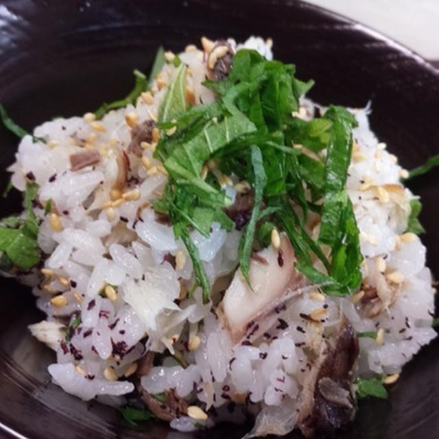 焼き魚の香りご飯