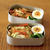 きょうの曲げわっぱべんとう、パスタで焼きそば弁当［2020.10.20］
