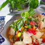 本日10月2日 豆腐の日＊洋風のお惣菜＊バジル風味のイタリア風炒り豆腐