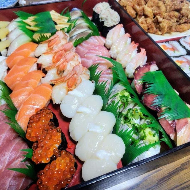 お寿司だよ♪