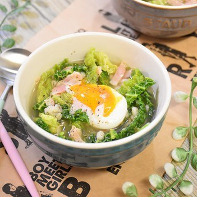 【スパイス大使】ちりめんキャベツの具だくさんスープ