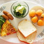 久しぶりのワンプレート朝食。。。