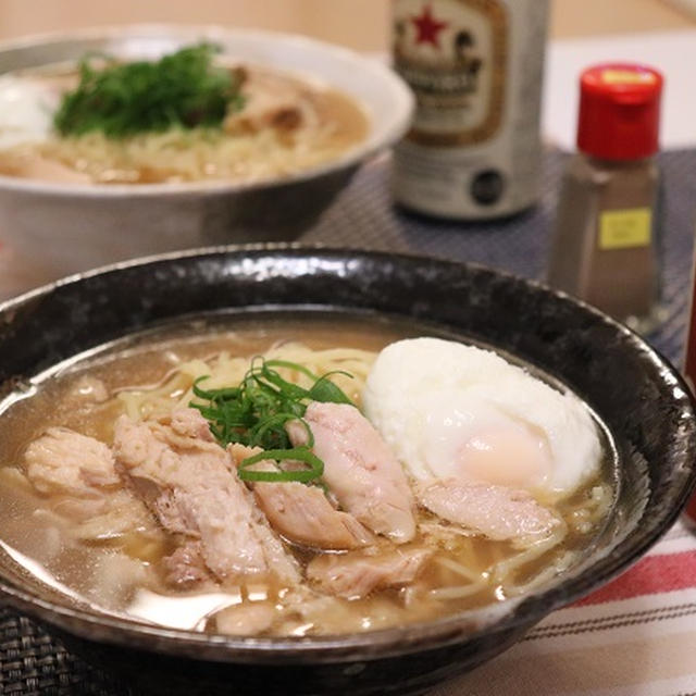 ★汗流して旨い鶏ラーメン