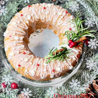 『ミルクティケーキのクリスマスリース』簡単!美味しい!レシピ