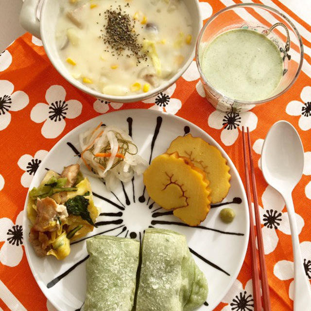 最近の息子ごはん　母の料理に助けられながら♪