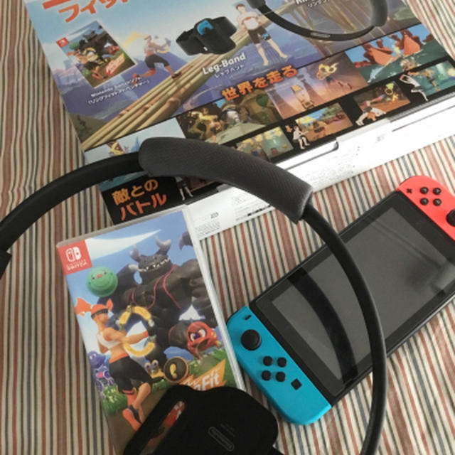 買っちゃった！Switchフィットネスアドベンチャー