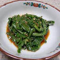韓国の野菜マジックです！！にらのナムル