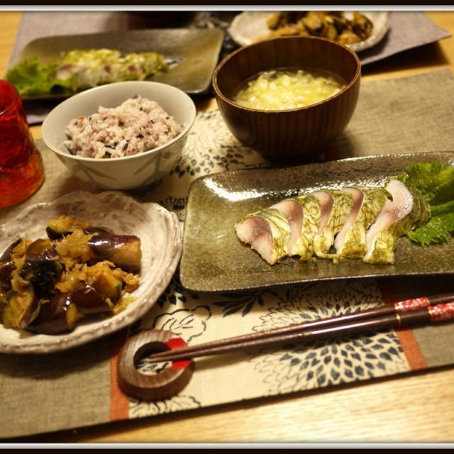 しめサバとかカレーとか横浜観光とか。Mackerel and curry and ......