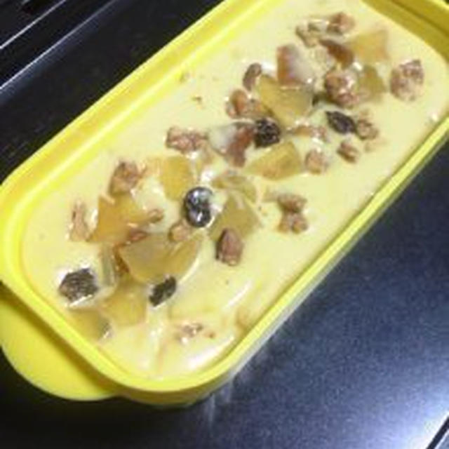 りんごとレーズンのヘルシーケーキ♪