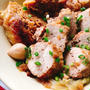 豚肉の春キャベツ蒸し