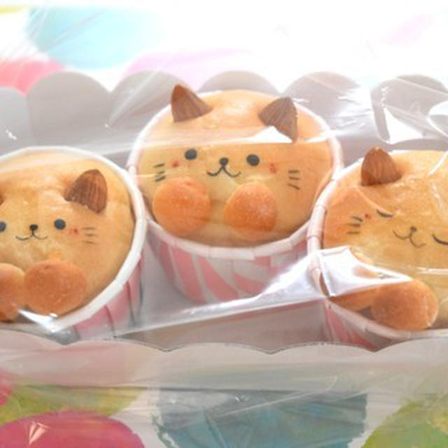 ダイソーのギャザーカップが優秀♡つるりんカップパン。