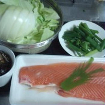 鮭のチャンチャン焼