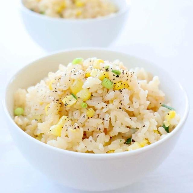 風味が良い〜！【マヨコーンの炊き込みご飯】とうもろこし