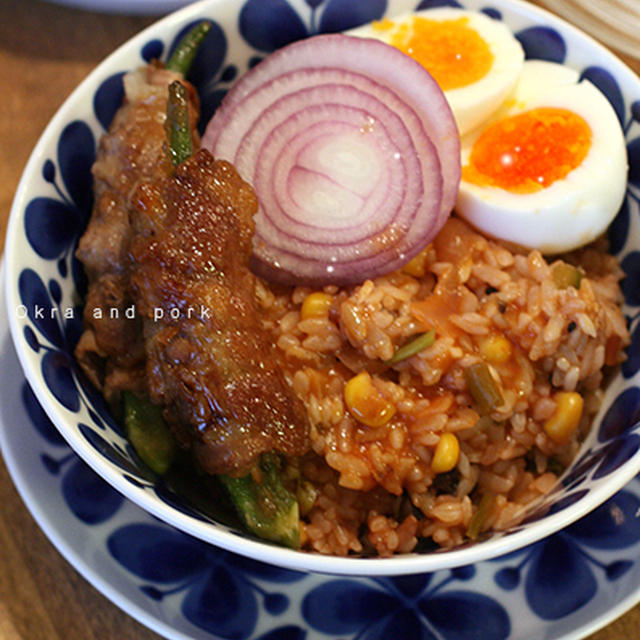 トマトリーゾとシフォンケーキ