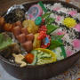 お兄さんのお弁当…ひっくり返したけど無事でした！