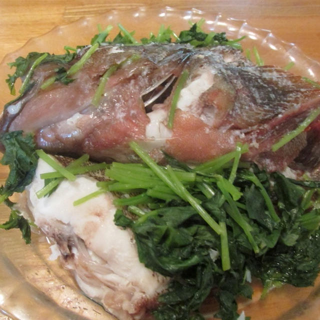【旨魚料理】カサゴの塩麹蒸し＋カサゴ素麺