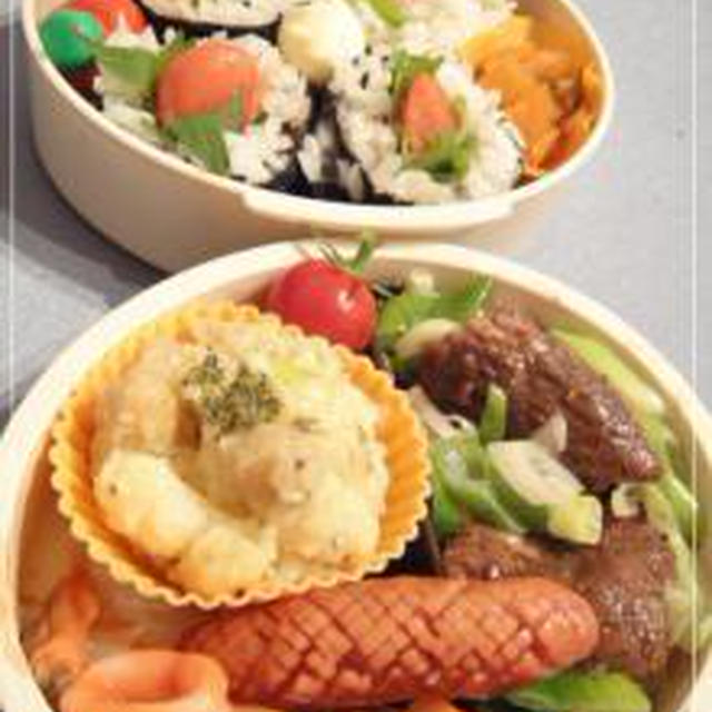 巻き寿司のお弁当☆
