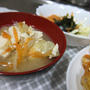 家にあるもんで何とかした晩御飯