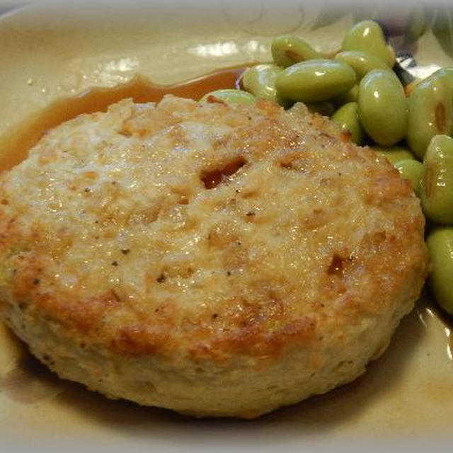 豆腐ハンバーク～冷食でも大丈夫