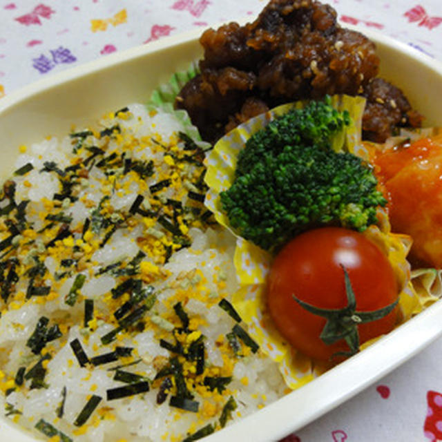 唐揚げの甘酢弁当