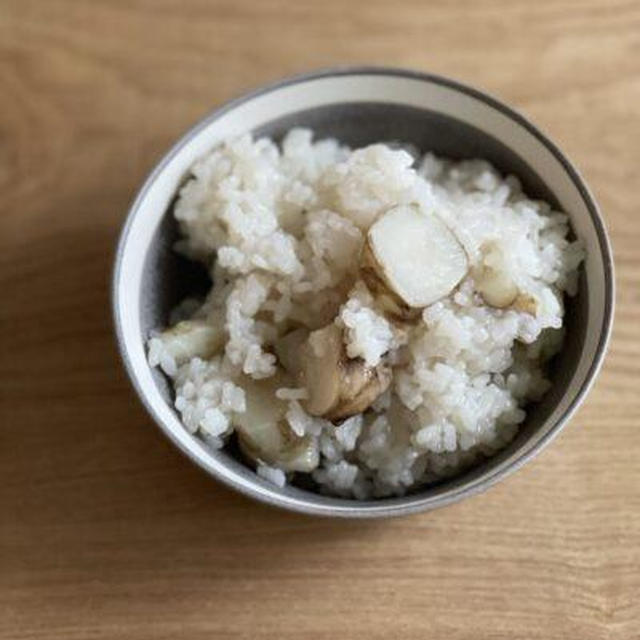 １０分で完成！圧力鍋で冬の味覚「菊芋の炊き込みご飯」