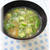 とろろ　と　オクラのお味噌汁。　と朝御飯。