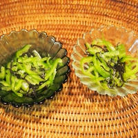 材料２つだけ～！１分でできるピーマンの塩昆布和え～！