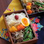 眠い時の猫頼み ✿ 今日のbento/昨日の晩ご飯♪