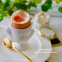 半熟卵と白トリュフソルトの料理写真