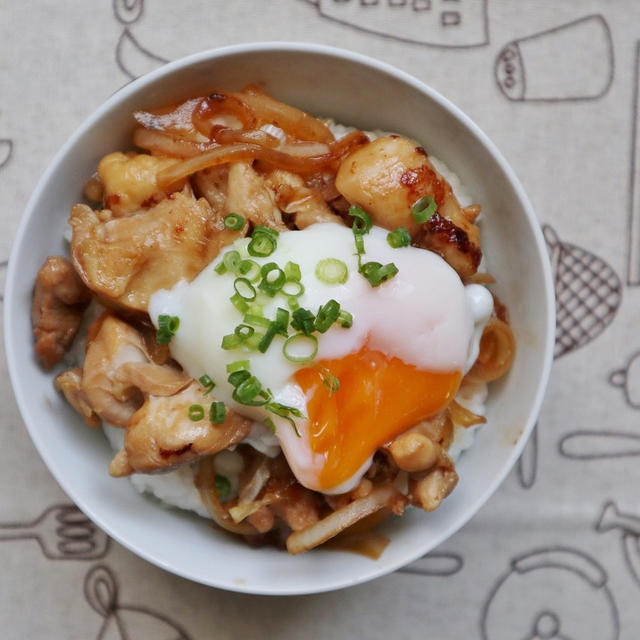 簡単！ガッツリ食べられる＊焼きとり丼＊