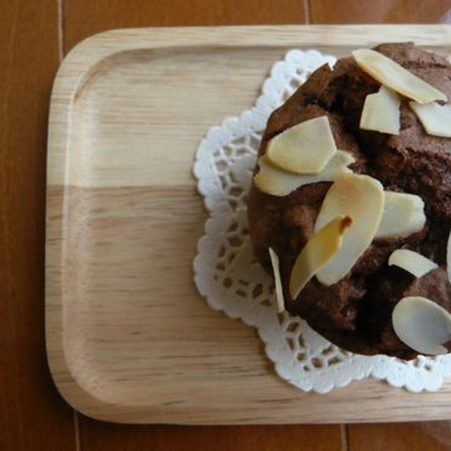 バターはなしよ♪チョコバナナマフィン