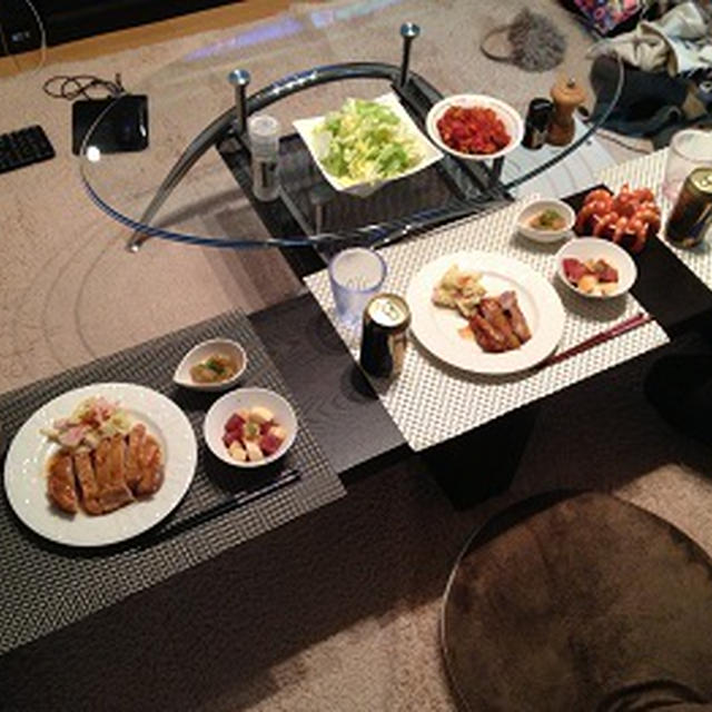 ２日分のご飯と頂いた物