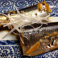 秋刀魚のわた煮で純和食　ノンオイル