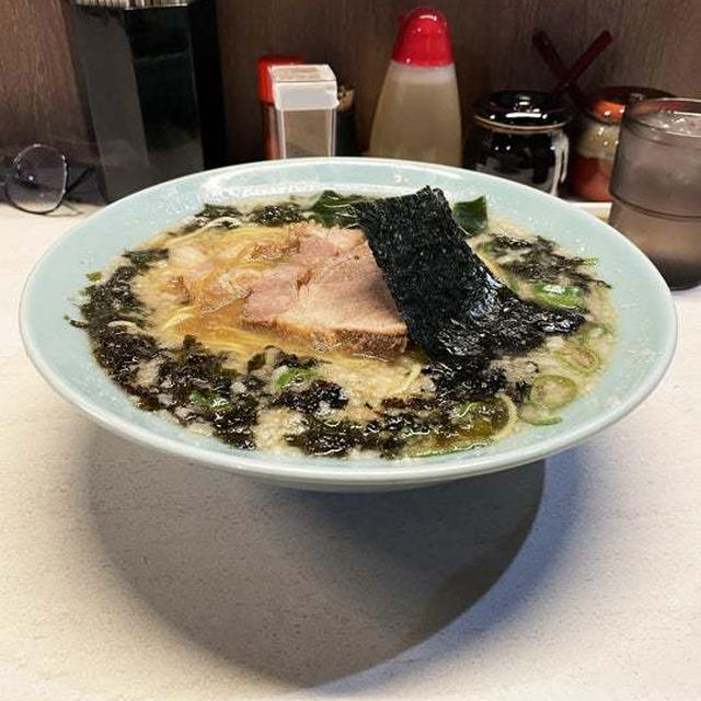 岩のりラーメンをこいめ多めで啜る 〜ラーショ系〜