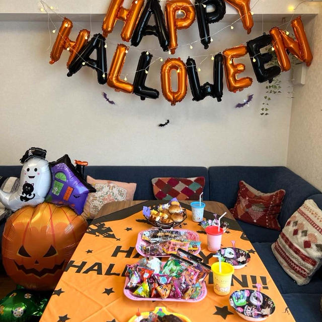 我が家で初の小1女子ハロウィンパーティー