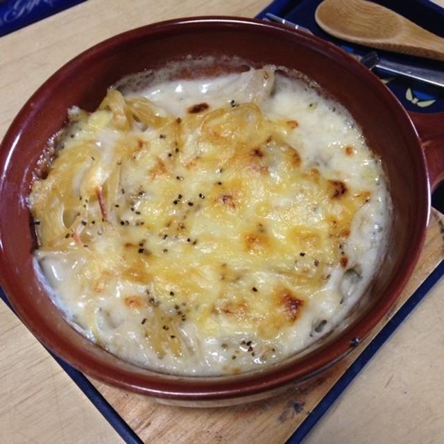 チキンのパスタグラタン