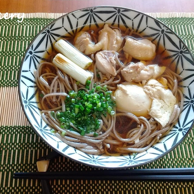 鶏月見蕎麦 ＆ 引越し後話 １