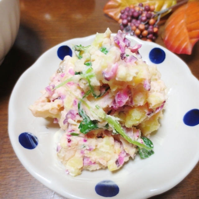 お弁当に☆しば漬けアンチョビ入り♪ポテトサラダ