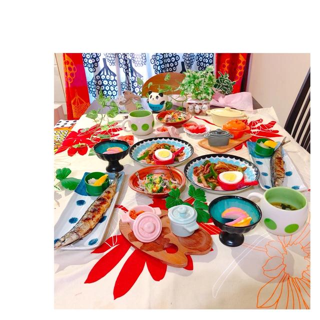 「 ごちゃ混ぜ定食 」です(笑)