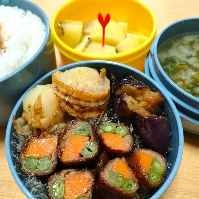 中学男子弁当★34日目