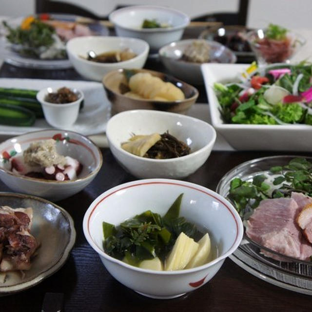 神奈川産の食材で　蛸の柔らか煮など