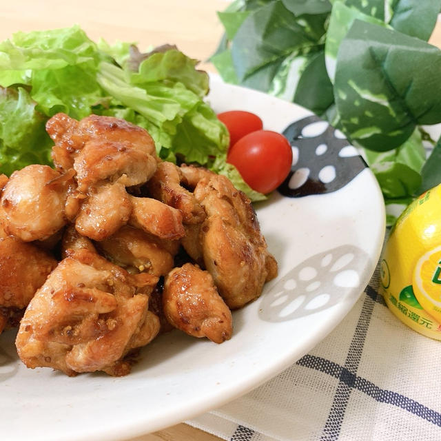 【レシピ】マスタードの抗菌力とは。鶏もも肉のハニーマスタード焼き