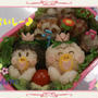 はなかっぱとももかっぱちゃんのお弁当☆キャラ弁♪