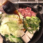 塾弁当です「すき焼き肉豆腐弁当」
