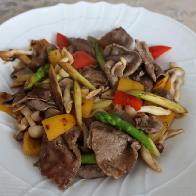 牛肉と野菜のコチジャン炒め★★★