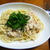 牛乳でつくる。明太子と鶏ささみのクリームパスタ。