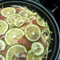 モヤシと豚肉のレモン蒸し鍋